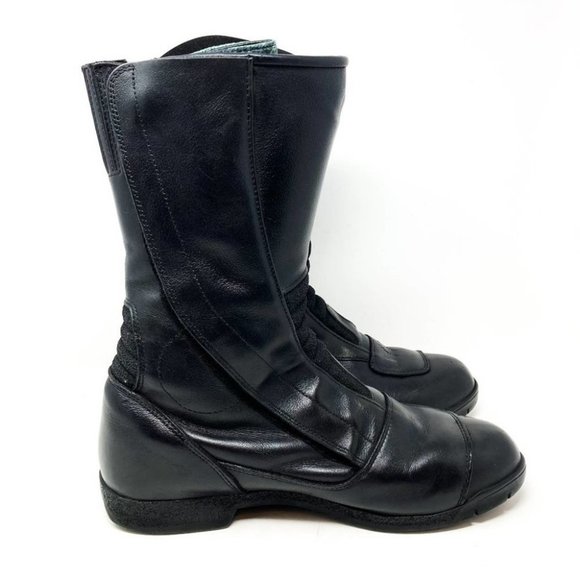 BMW Motorrad Allround Gore-Tex Italian Leather Zip Motorcycle Boots - Size 9